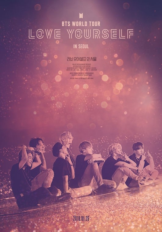 BTS（防弾少年団）、映画「LOVE YOURSELF IN SEOUL」公開と共に