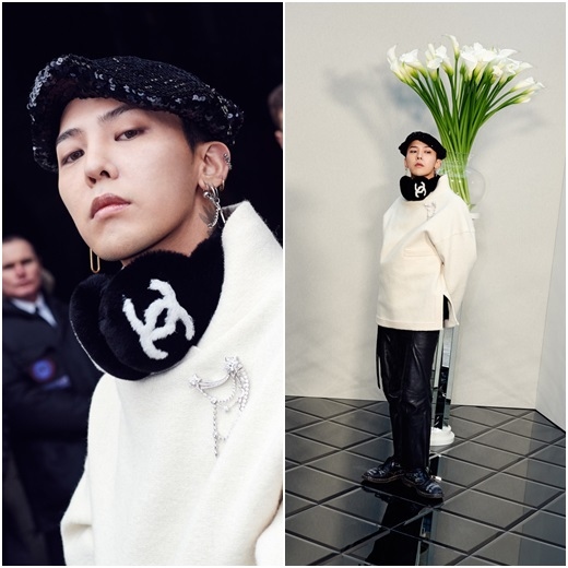 CHANELイヤーマフ　G-Dragon　着用