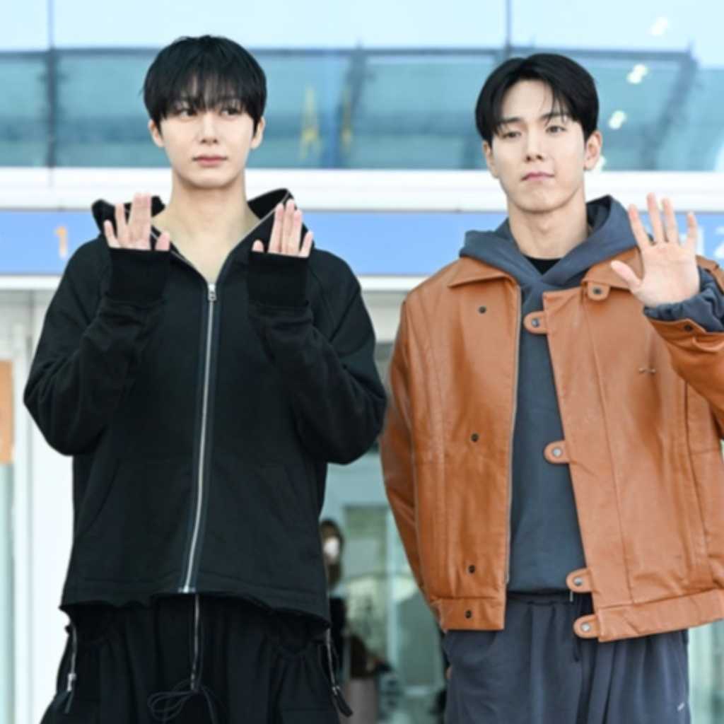 【PHOTO】MONSTA X ショヌ&ヒョンウォン、ファッションウィークに出席するためフランスへ出国