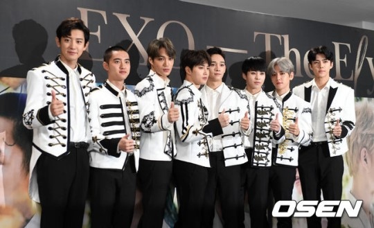 PHOTO】EXO、4度目の単独コンサート「EXO PLANET ＃4－The ElyXion」記者会見に登場 - Kstyle