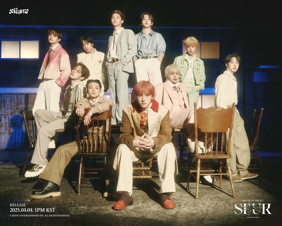 xikers、完全体で5thミニアルバム「HOUSE OF TRICKY : SPUR」を xikers、完全体で5thミニアルバム「HOUSE OF TRICKY : SPUR」を