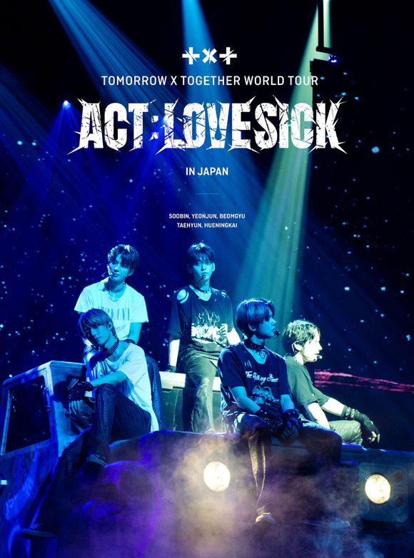 TOMORROW X TOGETHER、日本1st LIVE DVD＆Blu-ray「＜ACT : LOVE SICK＞ IN  JAPAN」6月28日に発売決定！ - Kstyle