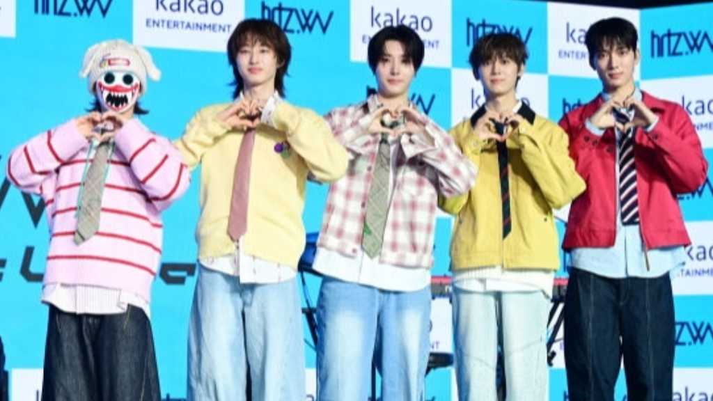 【PHOTO】hrtz․wav、本日デビュー!1stミニアルバム「The First Wave」発売記念ショーケースを開催