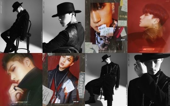 ATEEZ サン＆ミンギ、新アルバムの予告イメージ公開…堂々とした眼差し&セクシーな魅力 - Kstyle