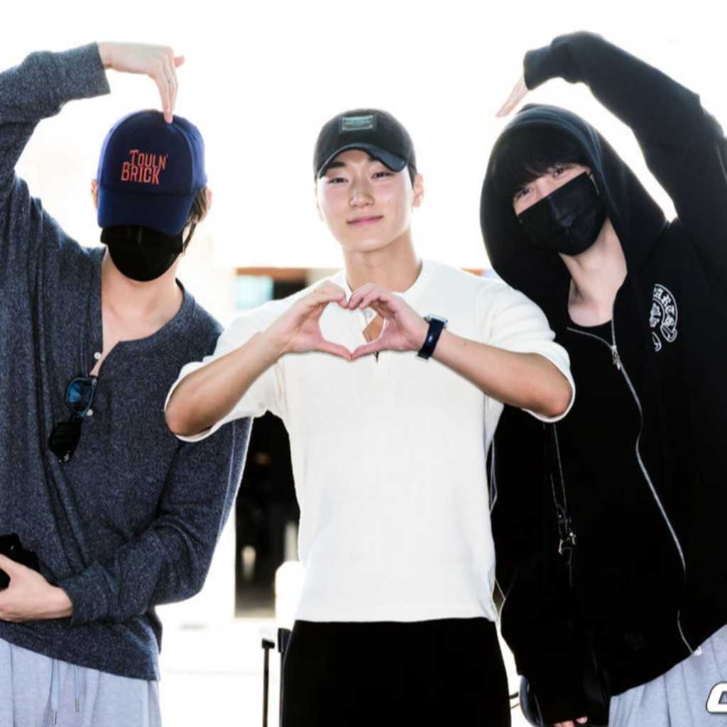 【PHOTO】ATEEZのSAN＆YUNHO＆MINGI、ワールドツアーのためメキシコへ出国