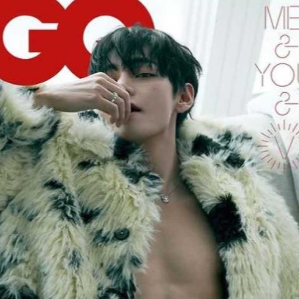 BTSのV、上半身裸ショットから強烈な赤髪まで！「GQ KOREA」で多彩な姿をアピール…約780万円のアイテム完売も話題に