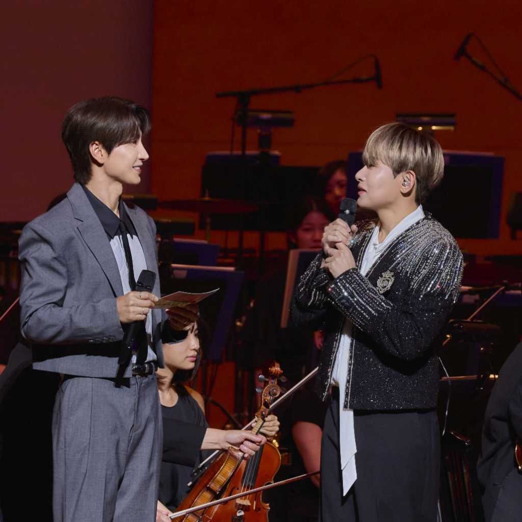 SUPER JUNIOR イトゥク＆リョウク、SM創立30周年記念の日本公演に登場！MCを担当＆名曲をオーケストラアレンジで披露