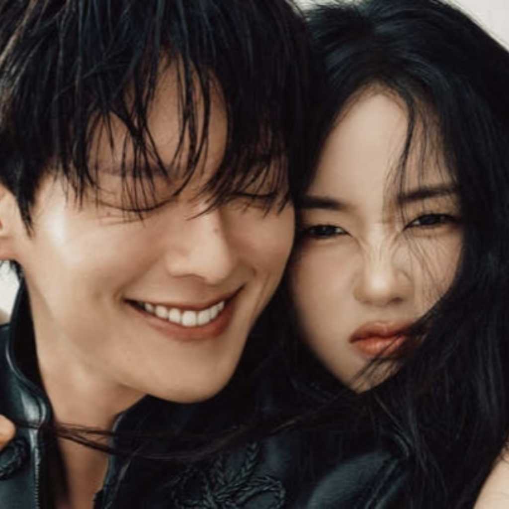 チャン・ギヨン＆アン・ウンジン、密着ショットで愛情アピール！ラブリーなカップルグラビアを公開