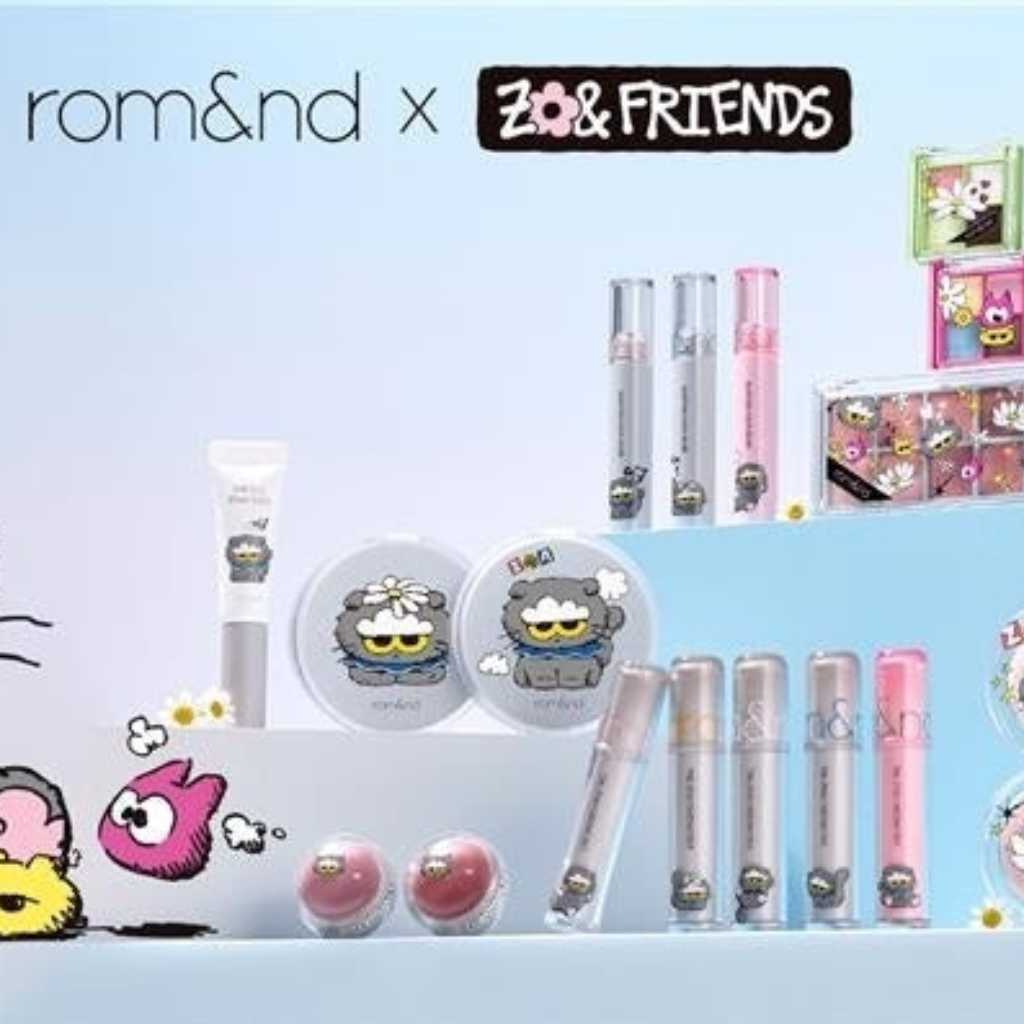 G-DRAGONのキャラクター「ZO＆FRIENDS」とコラボ！韓国コスメ「rom＆nd」多彩なアイテムを11月28日より発売