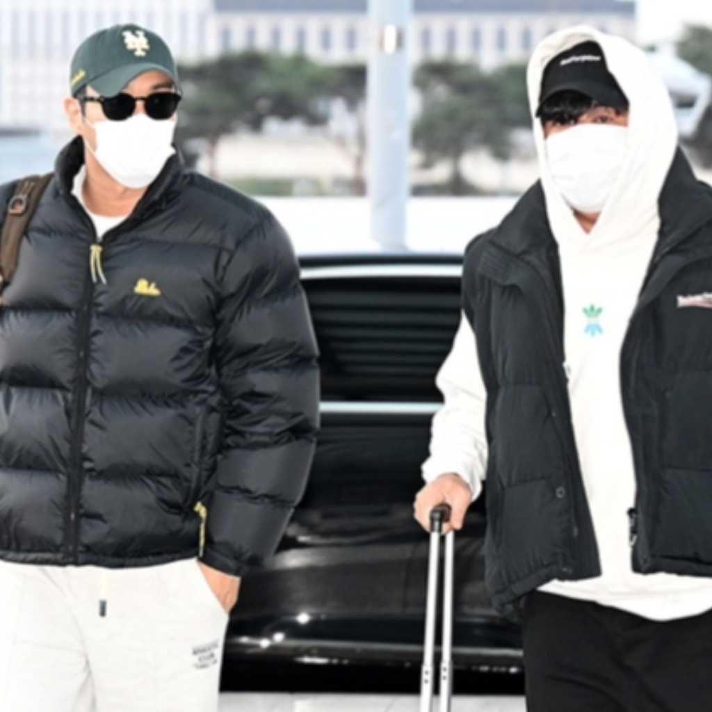【PHOTO】SUPER JUNIOR シンドン＆シウォン「UTO FEST in OKINAWA」のため日本へ