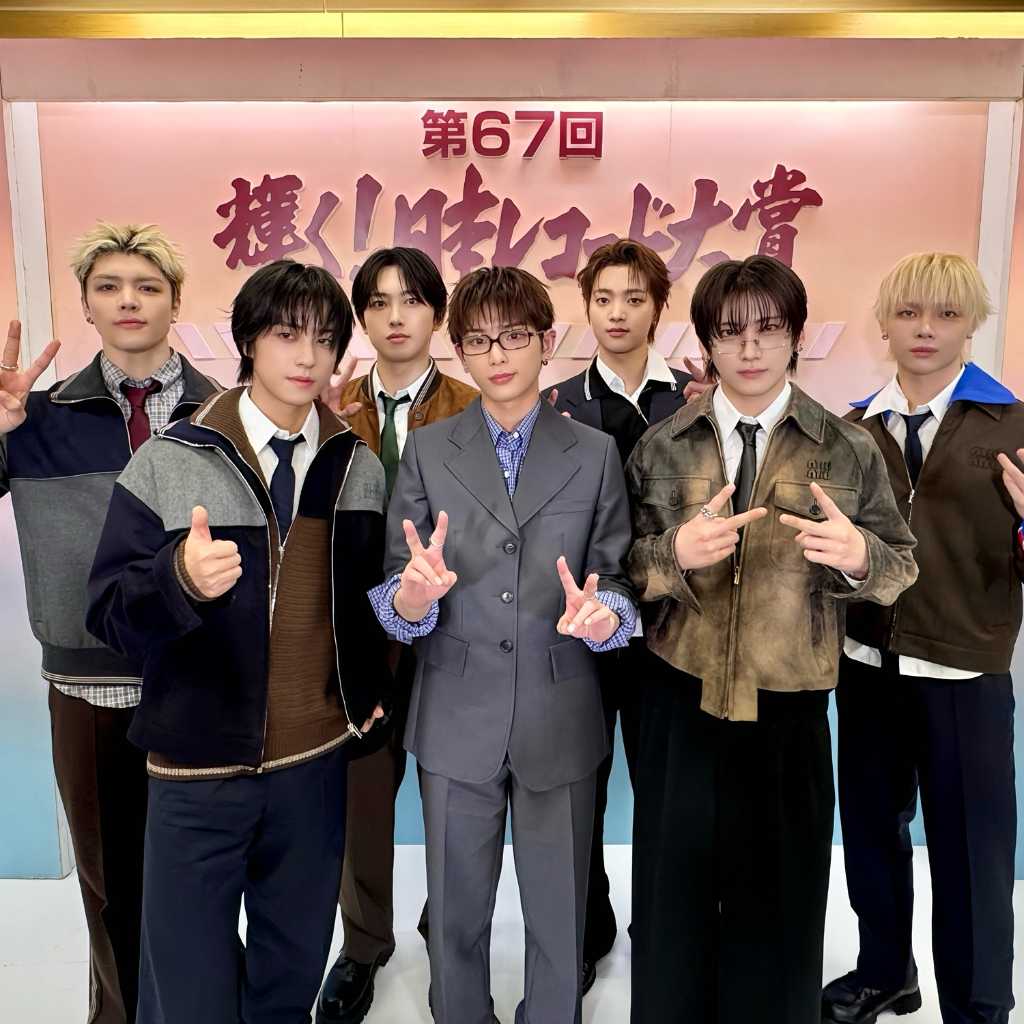 ＆TEAM「第67回日本レコード大賞表彰式」に出席“賞にふさわしいパフォーマンスを見せたい”