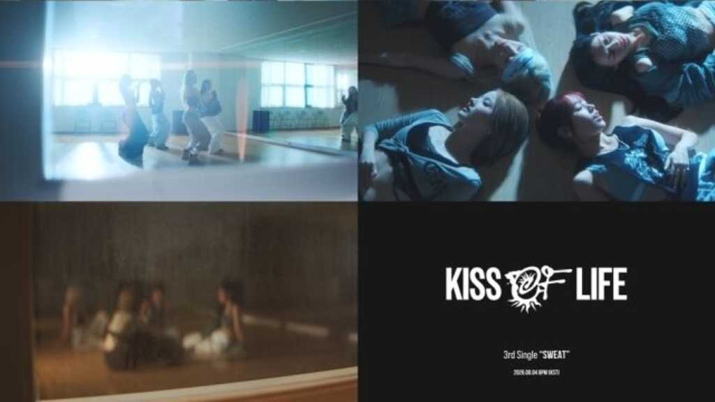 KISS OF LIFE、3rdシングル「SWEAT」を8月4日にリリース！予告映像が公開