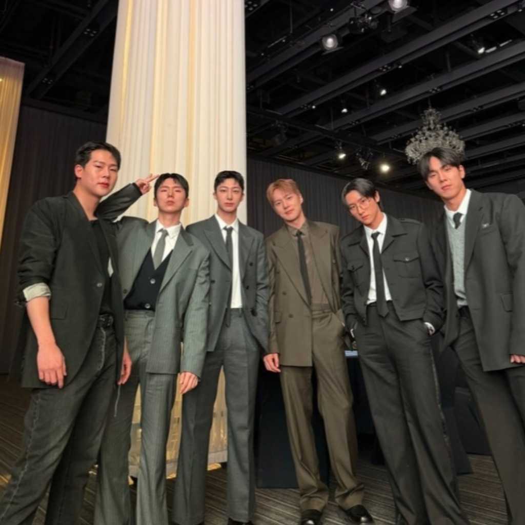 MONSTA X、久しぶりに完全体で集結！入隊中ヒョンウォンの姿も…マネージャーの結婚式に参加
