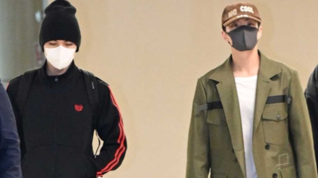 【PHOTO】SEVENTEEN ホシ＆バーノン、日本ファンミーティングのため出国（動画あり）