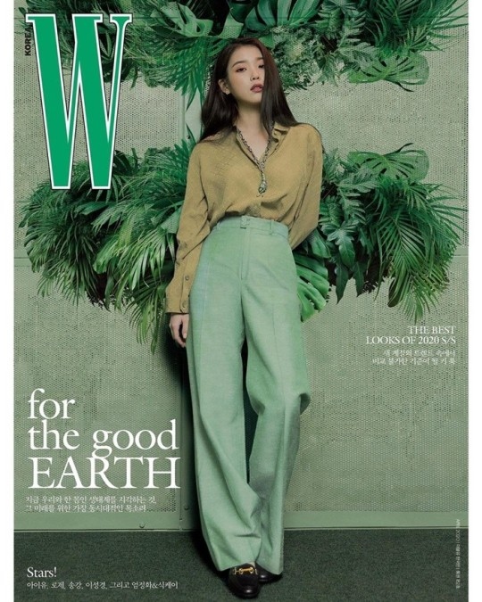 Iu ファッショングラビアで多彩な魅力を披露 水と土の妖精をイメージしたコンセプトに注目 Kstyle