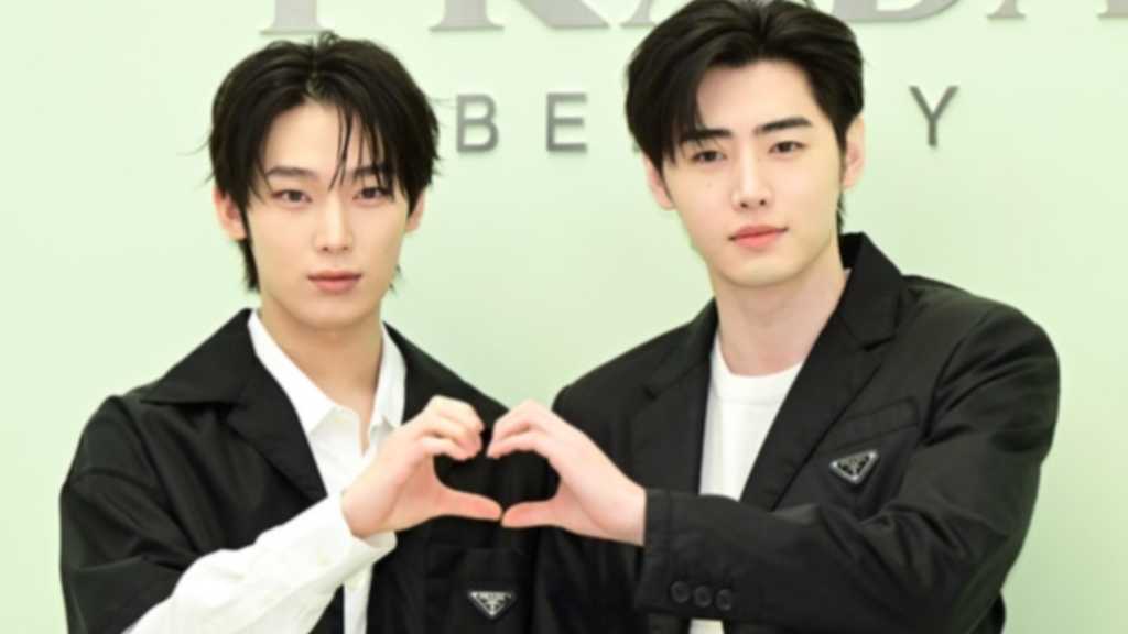 【PHOTO】ENHYPEN ソンフン＆ソヌ、ブランド「PRADA」のイベントに出席