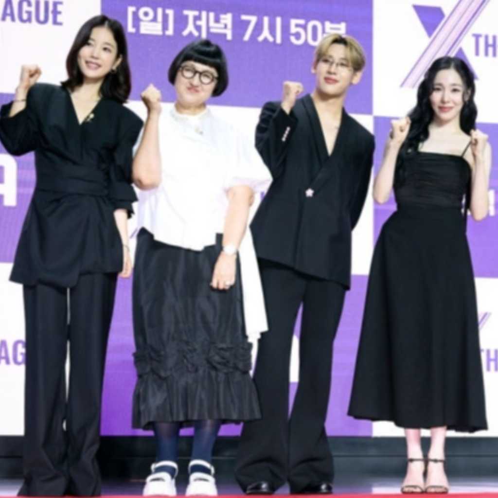 【PHOTO】少女時代 ティファニー&GOT7 ベンベンら、新バラエティ番組「X THE LEAGUE」制作発表会に出席