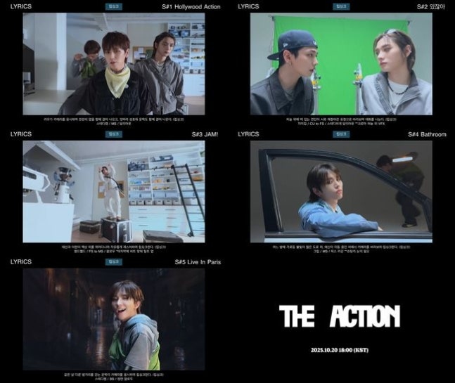 BOYNEXTDOOR发布第5张迷你专辑“The Action”