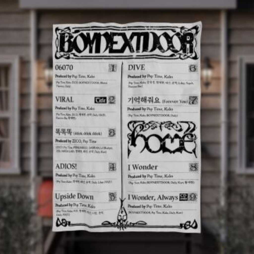 BOYNEXTDOOR、1stフルアルバム「HOME」トラックリスト公開！Block B ジコの名前も