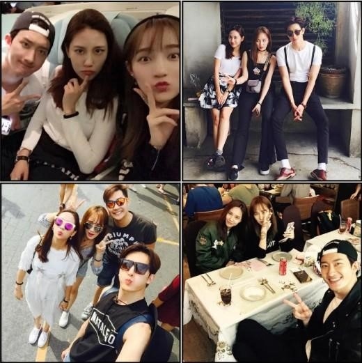 Super Junior M チョウミ Miss A フェイ ジア チャイナライン の友情をアピール 幸せなタイ旅行 Kstyle