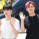 【PHOTO】AB6IX パク・ウジン＆チョン・ウン＆キム・ドンヒョン、ラジオ出演のため放送局へ