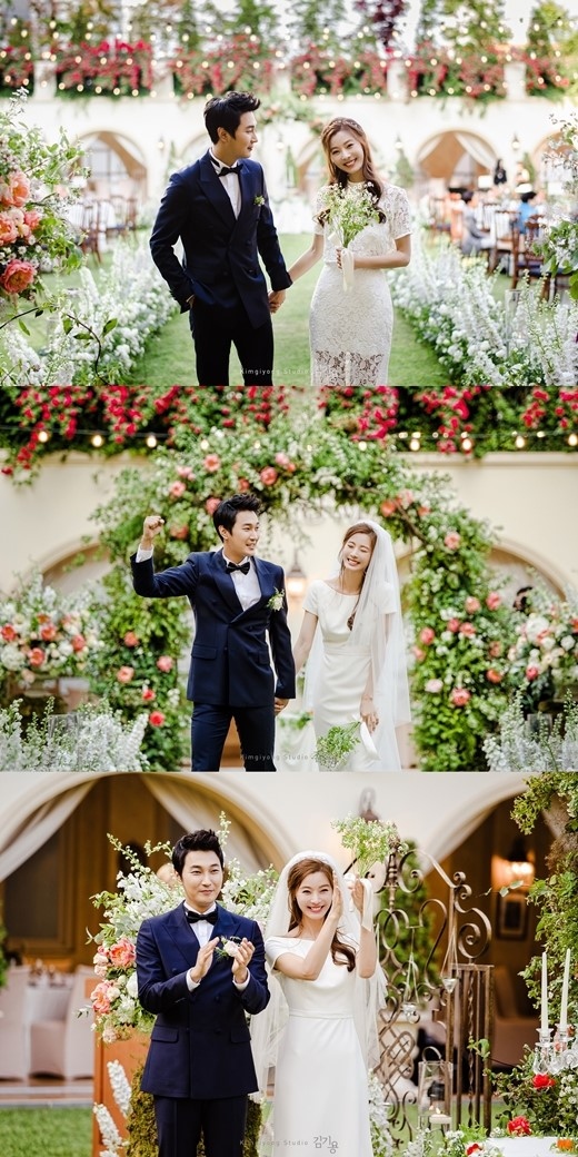 チョ ソンユン ユン ソイ夫妻 挙式の写真を公開 幸せに生きていきます Kstyle