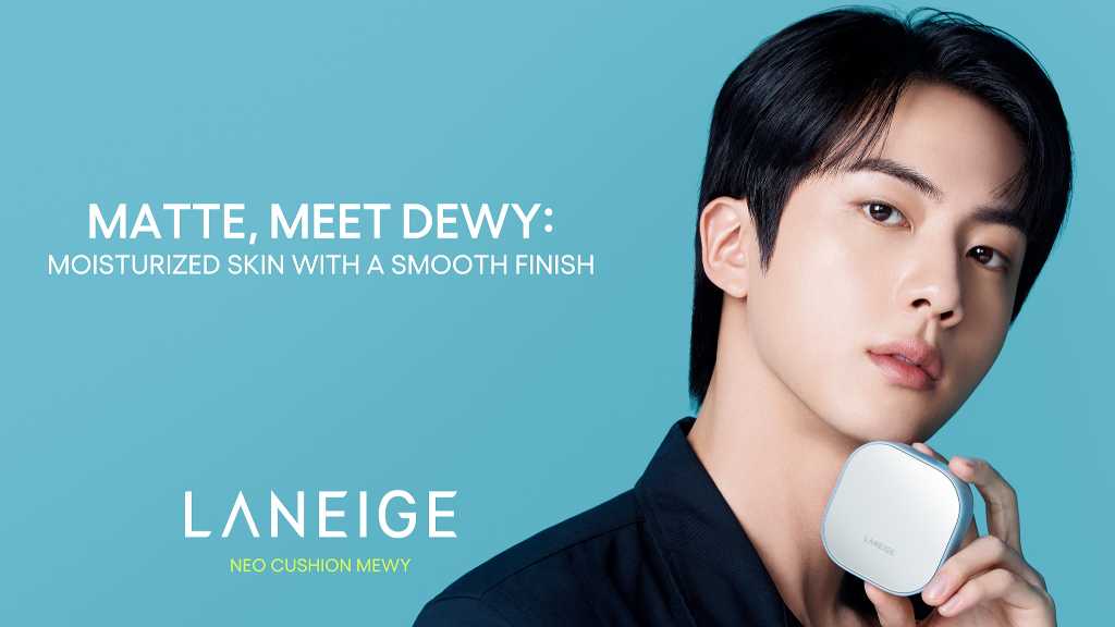 BTS ジン、大型ビジュアルが渋谷に出現！韓国コスメ「LANEIGE」6月23日より特別広告を展開