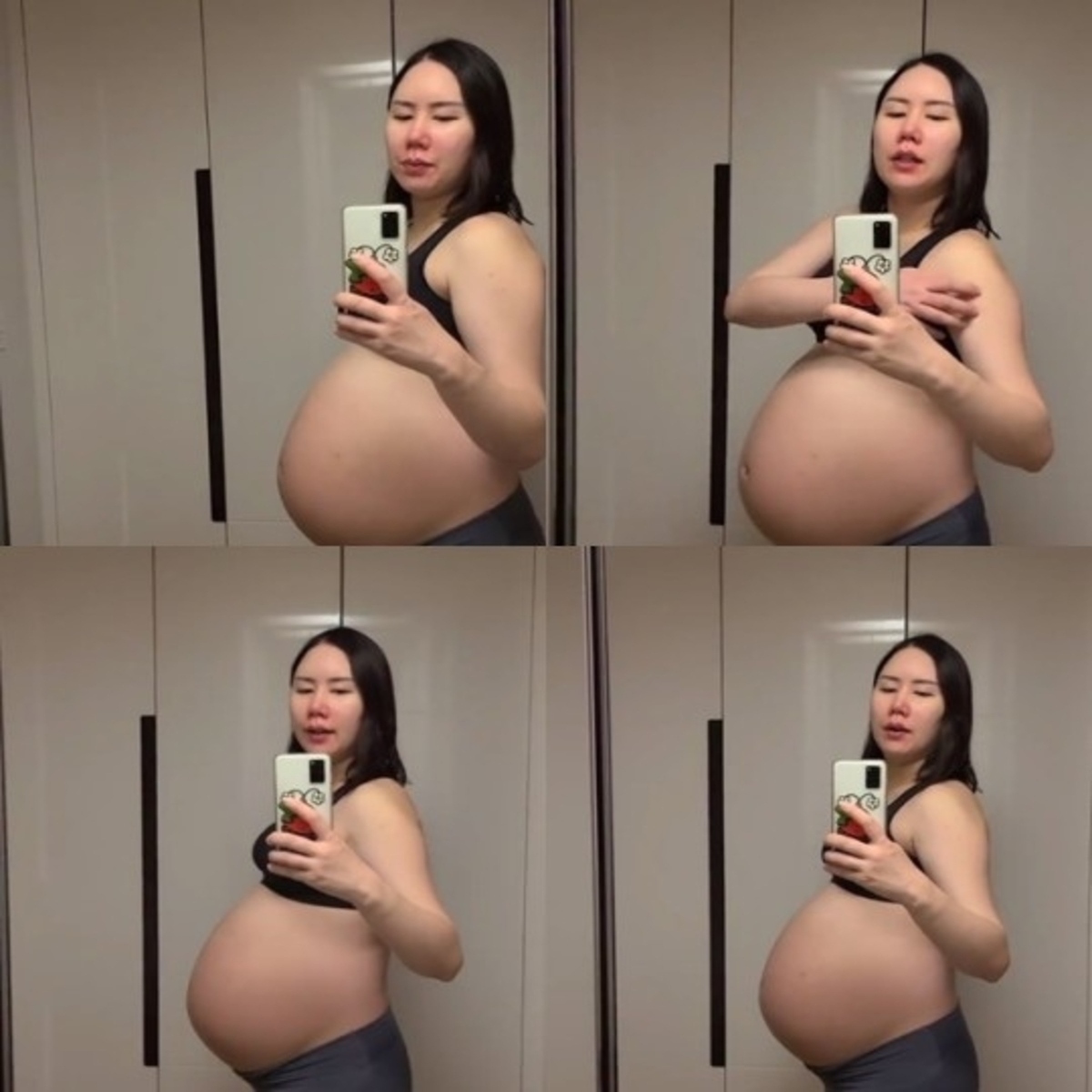 お笑い芸人ファン シニョン 三つ子を妊娠中 ふっくらお腹の近況を公開 出産まであと2ヶ月 動画あり Kstyle