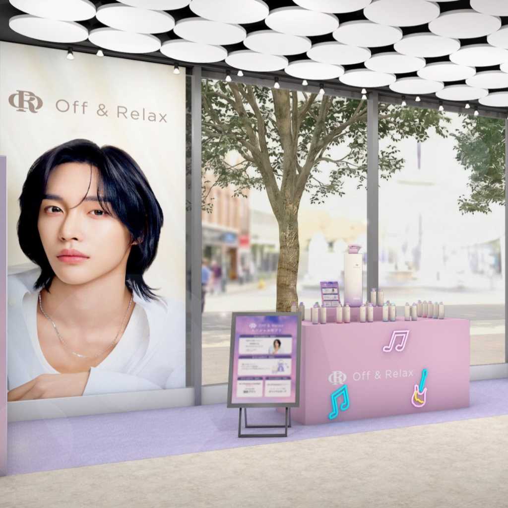 RIIZE ウォンビンのビジュアルも登場！ヘアケアブランド「Off＆Relax」初のポップアップを10月21日より開催