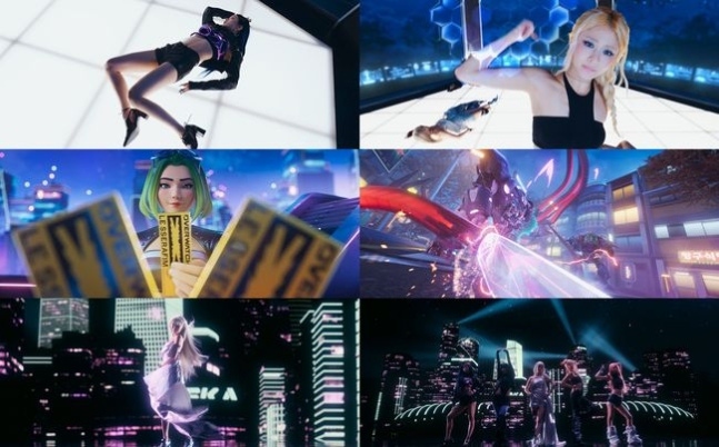 LE SSERAFIM的主打歌“Made My Night”MV预告视频公开
