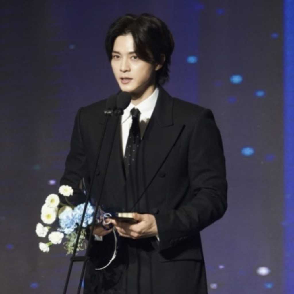 キム・ジフン、初のハリウッド進出作で最高演技賞を受賞「責任感を持って進んでいきたい」