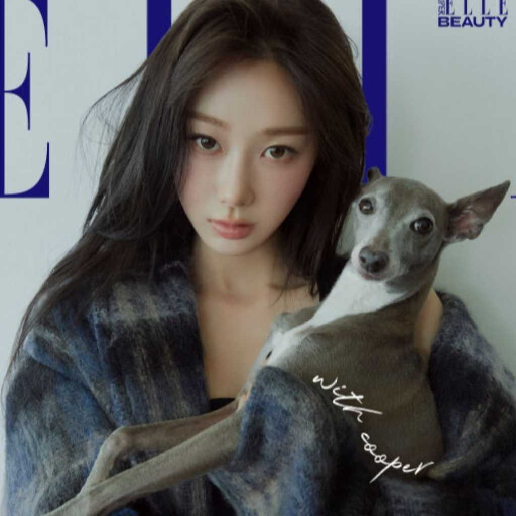 aespaのGISELLE、愛犬クーパーとのグラビアを公開「自分の色を探している途中」
