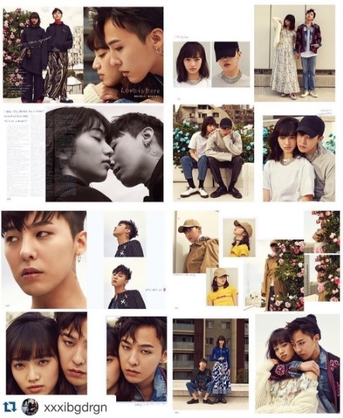 G Dragon 小松菜奈との密着写真が話題 本物のカップルのような雰囲気に視線集中 Kstyle