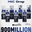 BTS(防弾少年団)「MIC Drop Remix」MVが再生回数9億回を突破!通算5本目