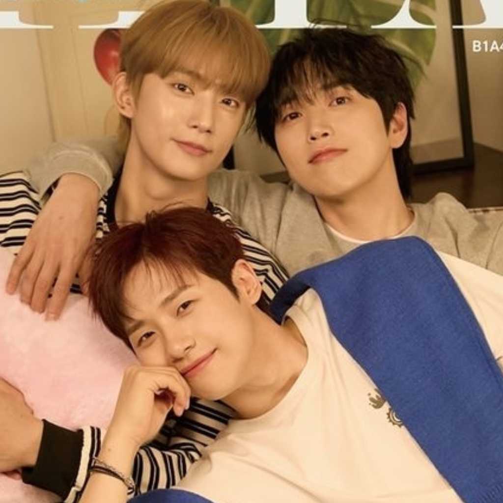 B1A4、デビュー14周年を迎えグラビアの表紙を飾る…爽やかな魅力とケミを披露
