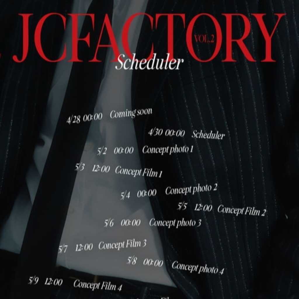 DKZ ジェチャン、2ndミニアルバム「JCFACTORY vol․2」スケジュールを公開