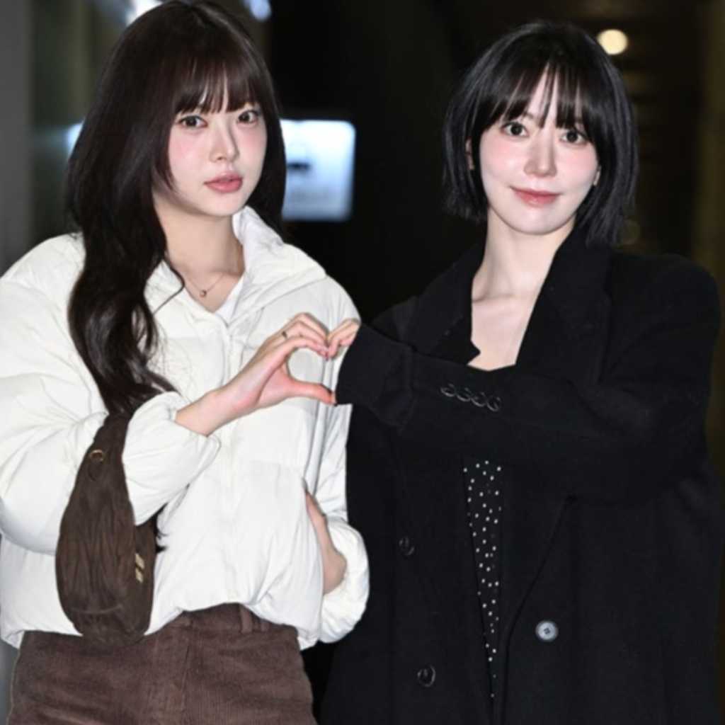 【PHOTO】LE SSERAFIM 宮脇咲良&ホン・ウンチェ、東京ドーム公演のため日本へ!(動画あり)