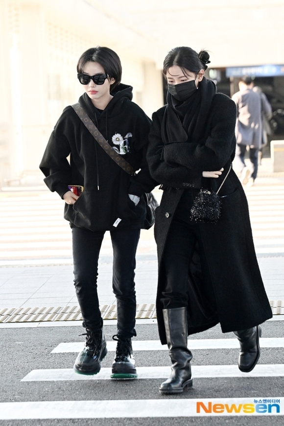 PHOTO】(G)I-DLE ミヨン＆ソヨン「Golden Disc Awards」のため日本へ