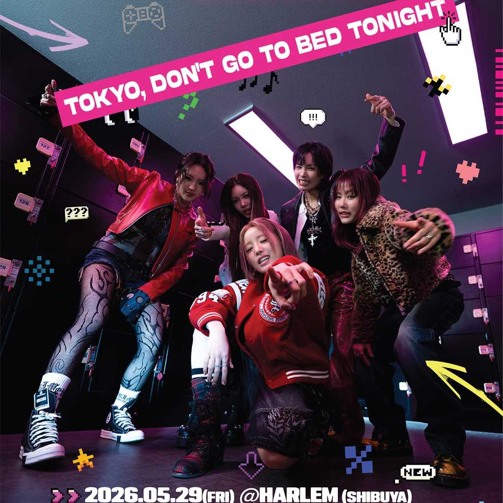 YOUNG POSSE、5月29日に東京で「TOKYO, DON'T GO TO BED TONIGHT」開催決定
