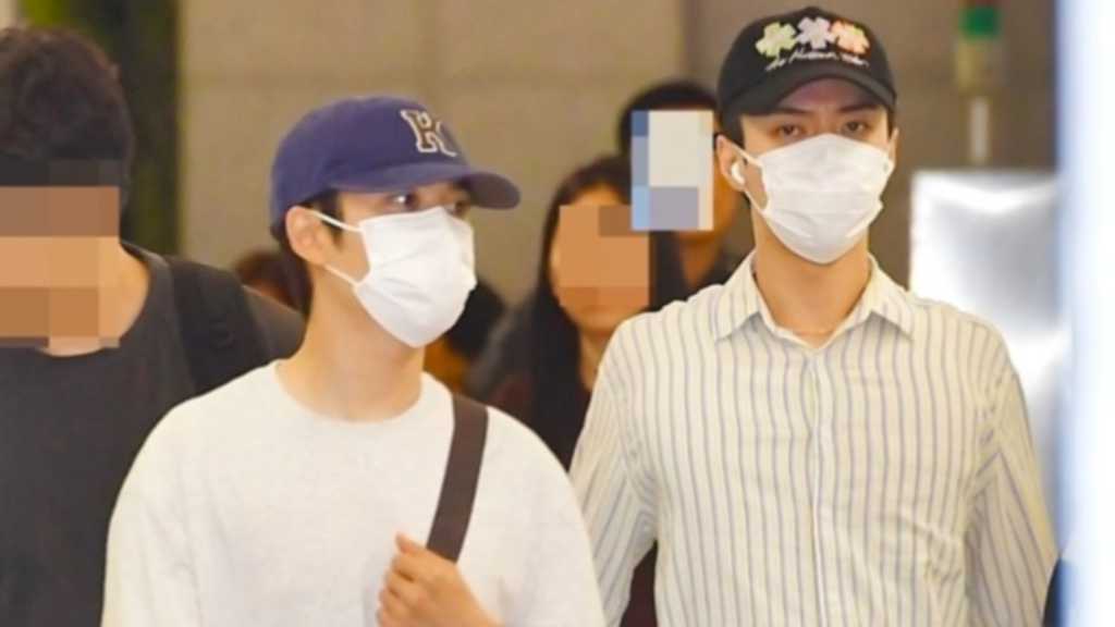 【PHOTO】EXO ディオ&チャンヨル&セフン、海外スケジュールを終えて帰国