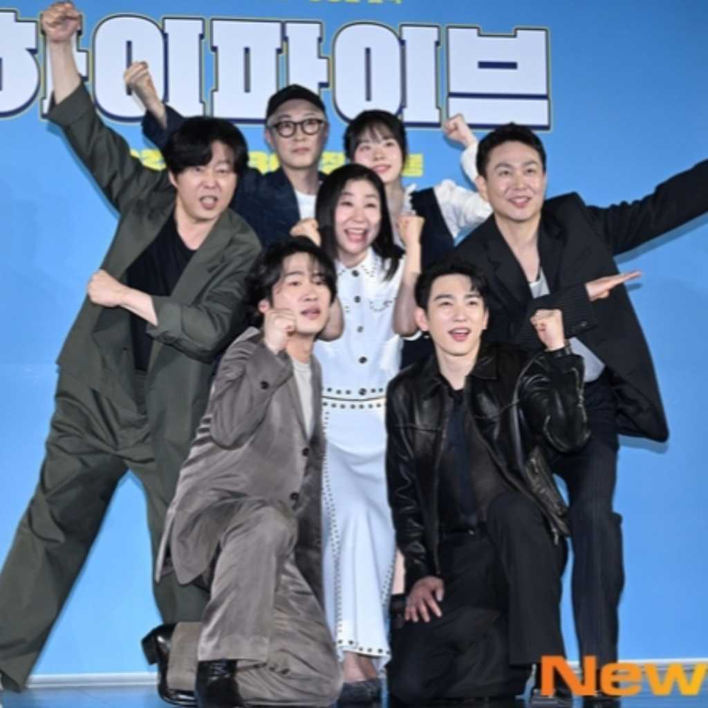 【PHOTO】ラ・ミラン＆GOT7 ジニョンら、映画「ハイファイブ」制作報告会に出席