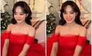 元gugudan キム・セジョン、キュートな魅力溢れる近況ショット公開…赤いドレス姿で美貌をアピール