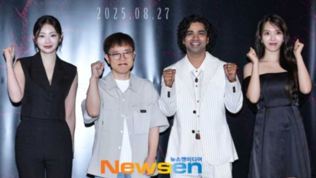 【PHOTO】AOA ドファ＆アヌパム・トリパシ＆クァク・スジンら、映画「黒い霊」メディア配給試写会に出席
