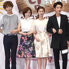 【PHOTO】ノ・ミヌから超新星 ユナクまで「私の残念な彼氏」制作発表会に出席“愛を込めてキス”