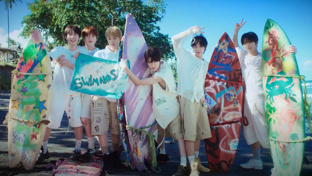 NCT WISH、先行公開曲「Surf」MV公開…バリ島の美しい自然＆爽やかなビジュアルに注目