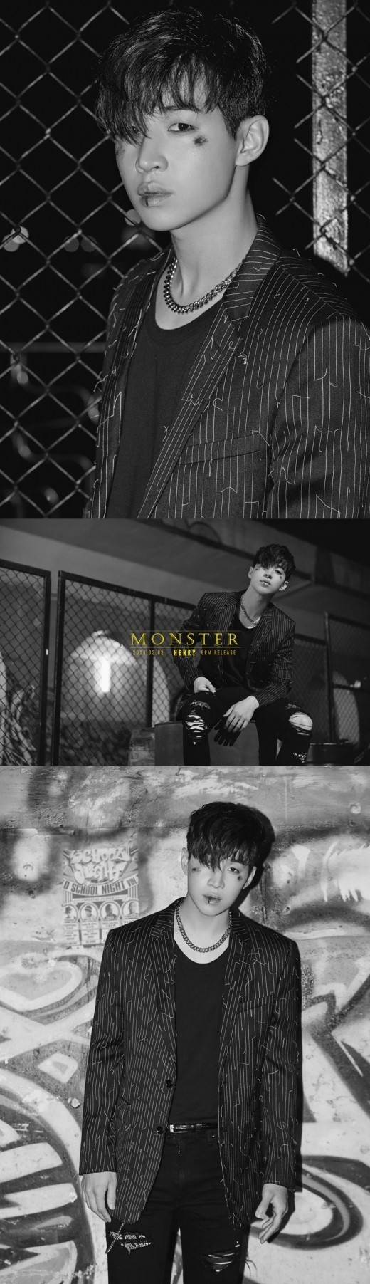 Super Junior M ヘンリー 新曲 Monster 予告イメージ第2弾を公開 ワイルドな魅力をアピール Kstyle