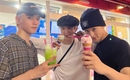 NCT ショウタロウ、テヨン＆マークと大阪で再会！アイスクリームを持って笑顔