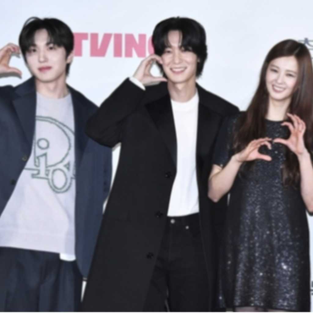 【PHOTO】Ara＆チャン・リュル＆SF9 チャニら、新ドラマ「春画恋愛物語」制作発表会に出席