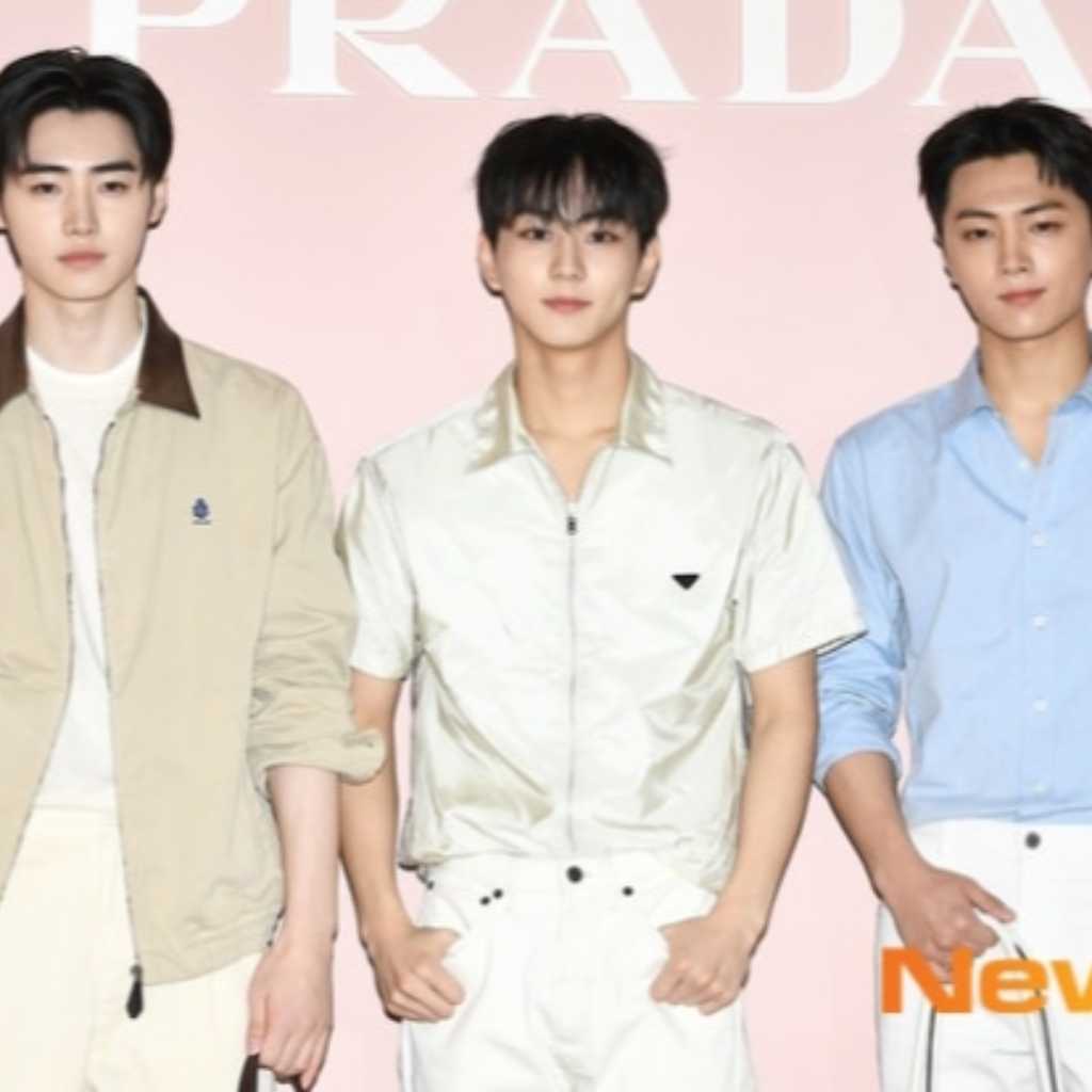 【PHOTO】ENHYPEN ジョンウォン＆ソンフン＆ジェイ、ブランド「PRADA」のイベントに出席