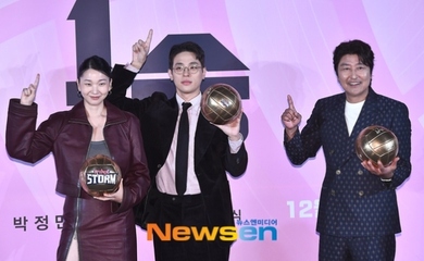 【PHOTO】ソン・ガンホ＆パク・ジョンミン＆チャン・ユンジュ、映画「1勝」制作報告会に出席